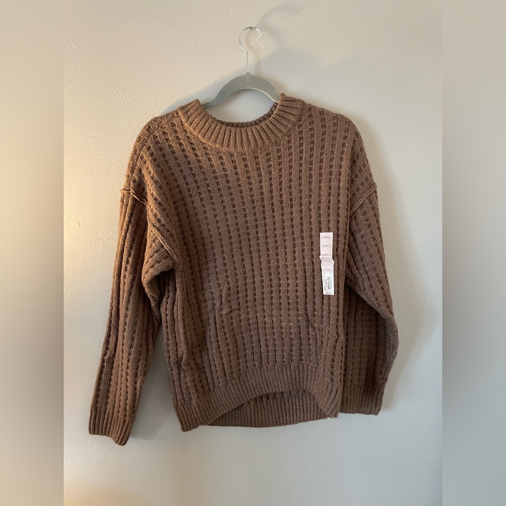 Brown Sweater from Kohls: Size Xsmall (fits a more like small)